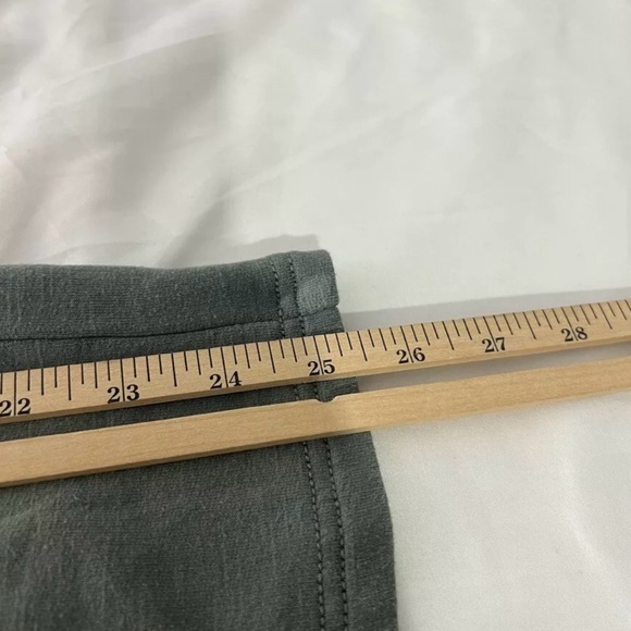 Daily Practice Anthropologie Women's Moss Green Ruched Slouchy Pants Size XS - Picture 10 of 10